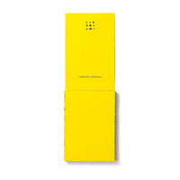 Bloc-notes A7 à couverture souple SPRAY SPLASH YELLOW